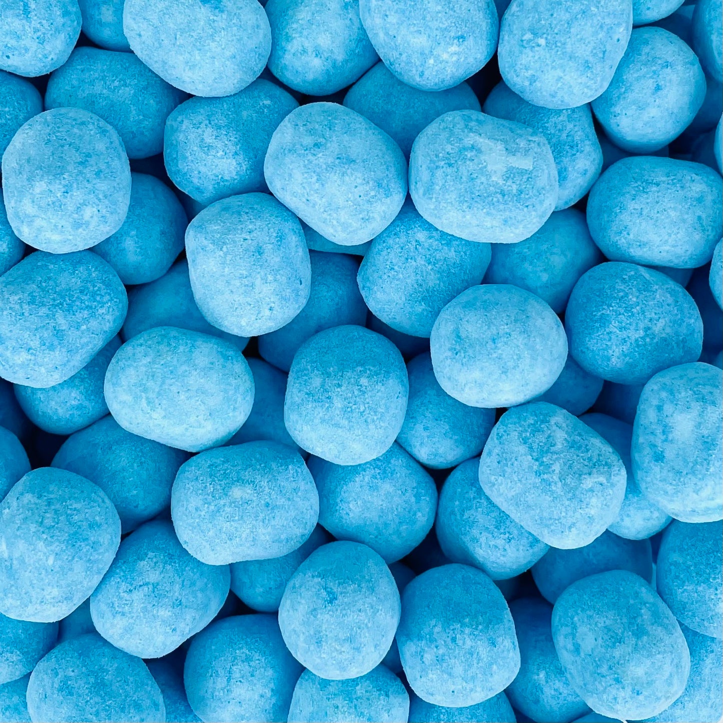 Round blue Raspberry Bon bons Sweets 