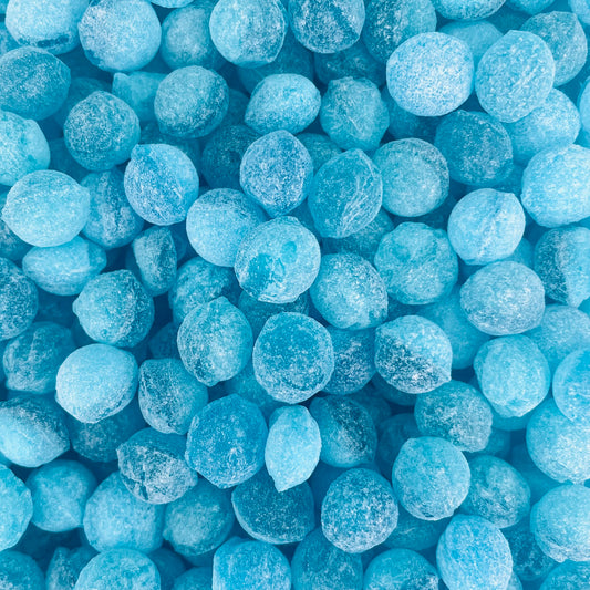 Hard Boiled Round Blue Candy Pips