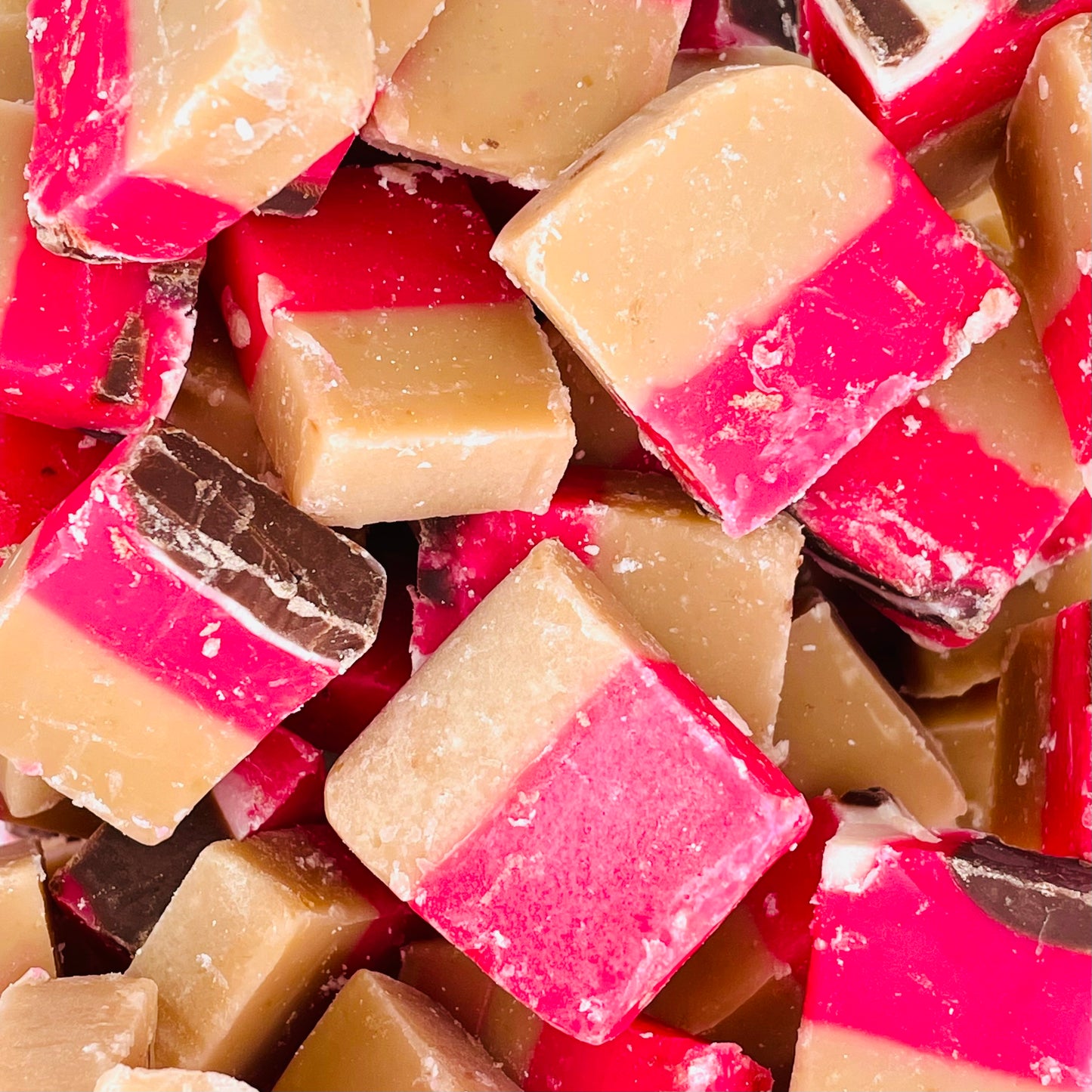 Strawberry Cheesecake Fudge